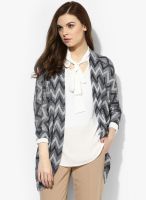 Dorothy Perkins Grey Striped Shrug