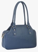 FOSTELO Blue Polyurethane (Pu) Handbag