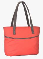 FOSTELO Red/Grey Polyurethane (Pu) Handbag