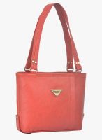 FOSTELO Red Polyurethane (Pu) Handbag