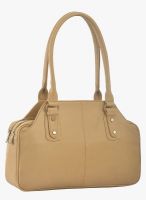 FOSTELO Tan Polyurethane (Pu) Handbag