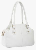 FOSTELO White Polyurethane (Pu) Handbag