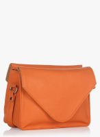 Satya Paul Orange Sling Bag