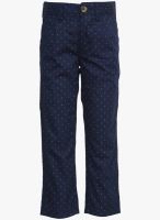United Colors of Benetton Navy Blue Trouser