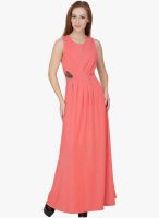 SVT ADA Collection Peach Printed Maxi Dress