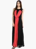 Athena Black Embellished Maxi Dress