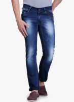 Canary London Blue Mid Rise Slim Fit Jeans