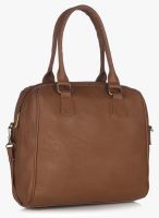 Alessia Tan Polyurethane (Pu) Handbag