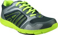 Azazo Running Shoes(Grey, Green)