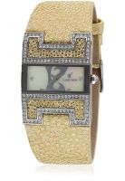 CARPE DIEM Ssl-092V5 Yellow/Ivory Analog Watch