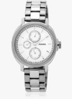 Fossil ES3355I Silver/Silver Analog Watch