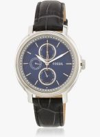 Fossil Fossil Chelsey Analog Blue Black Watch
