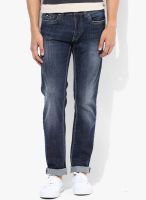 Gas Grey Low Rise Slim Fit Jeans