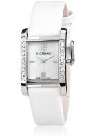 Giordano Ladies- P9295 Silver / White Analog Watch