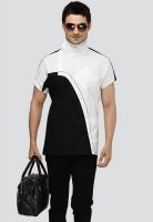 I Know Short Sleeve Solid White Club Wear Shirt