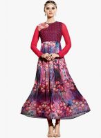 Inddus Multicoloured Embroidered Maxi Dress