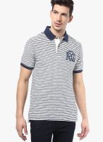 Jack & Jones Off White Polo T Shirt