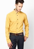 Jack & Jones Yellow Casual Shirt