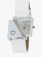 KILLER Klw187c-Nl White/Silver Analog Watch