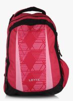 Lavie 15 Inches Prime 3 Pink Backpack