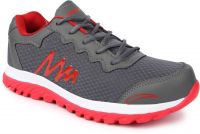 Mmojah Zig-1 Running Shoes(Grey, Red)