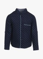 Nauti Nati Navy Blue Casual Shirt