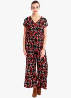 Nun Black Printed Jumpsuit