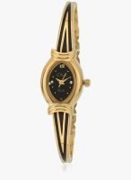 Olvin 16119 Ym03 Gold/Black Analog Watch