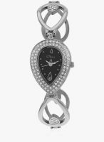 Olvin 1663 Sm03 Silver/Black Analog Watch