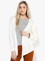 Only White Color Solid Sweater