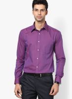 Park Avenue Purple Formal Shirt