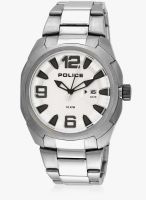 Police PL13836JS04MJ Silver/Silver Analog Watch