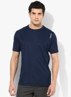 Reebok Re Ss Navy Blue Tee