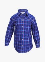 SHOPPER TREE Blue Casual Shirt