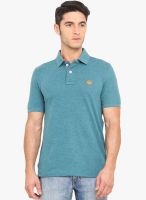 Smokestack Green Solid Polo T-Shirts