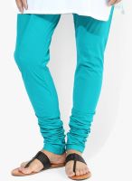 Stylenmart Aqua Blue Solid Churidar