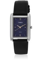 Timex Sv05 Black/Blue Analog Watch