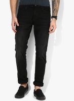 Tom Tailor Black Mid Rise Slim Fit Jeans