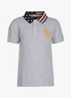Tommy Hilfiger Grey Polo Shirt
