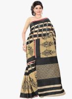 Triveni Sarees Beige Printed Saree