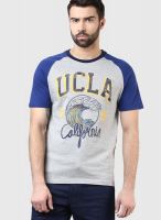 Ucla Grey Round Neck T-Shirt