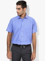 Van Heusen Blue Slim Fit Formal Shirt