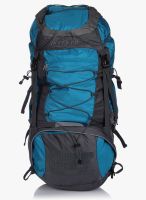 Woodland 15 Inches Blue Hiking Backpack