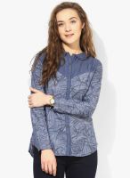 Wrangler Blue Printed Shirt