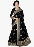 Xclusive Chhabra Black Embroidered Saree