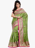 Xclusive Chhabra Green Embellished Saree