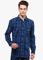 Yepme Checked Black Casual Shirt