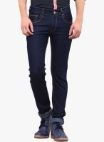 Yepme Solid Blue Slim Fit Jeans