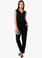 20dresses Black Solid Jumpsuit