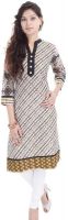 Dumdaar.Com Formal Printed Women's Kurti(Multicolor) Dumdaar.Com Formal Printed Women's Kurti(Multicolor)